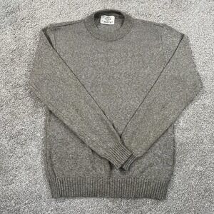 Meteor Sweater L Crew Neck Knit Wool Blend Permanent Fit Korean Minimalist